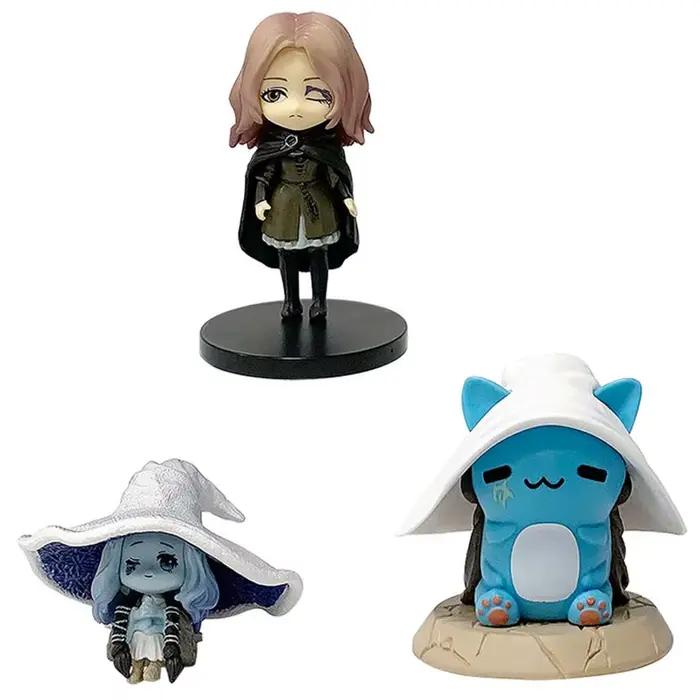 Elden Ring Ranni Figurine de dessin animé mignon à collectionner modèle fait à la main Statue décoration ornements jouet pour filles et garçons cadeau d'anniversaire