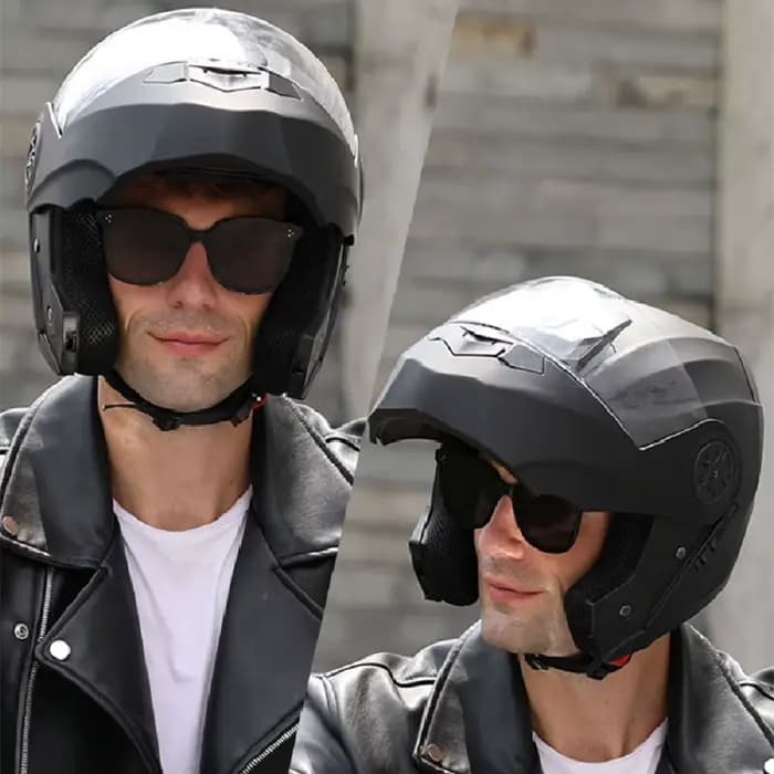 BLD casque modulaire rabattable