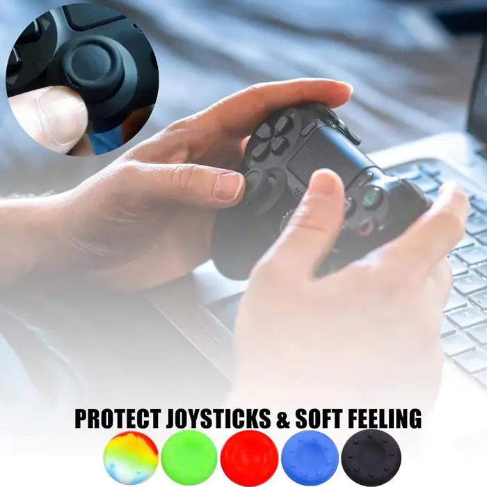 Pour manette PS5, 1 coque antidérapante avec 10 poignées de joystick
