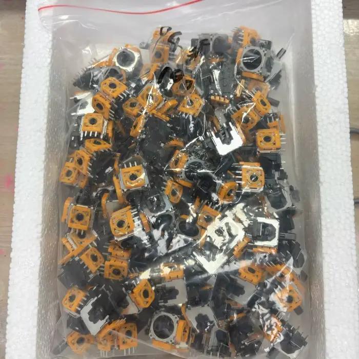 10 pièces Original Orange 3D Rocker analogique bâton Joystick jaune pour PlayStation 4 PS4 contrôleur sans fil bouton de manette