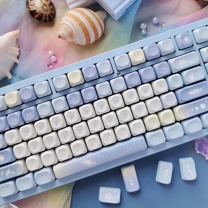 Capuchons de touches de clavier à Sublimation à cinq faces