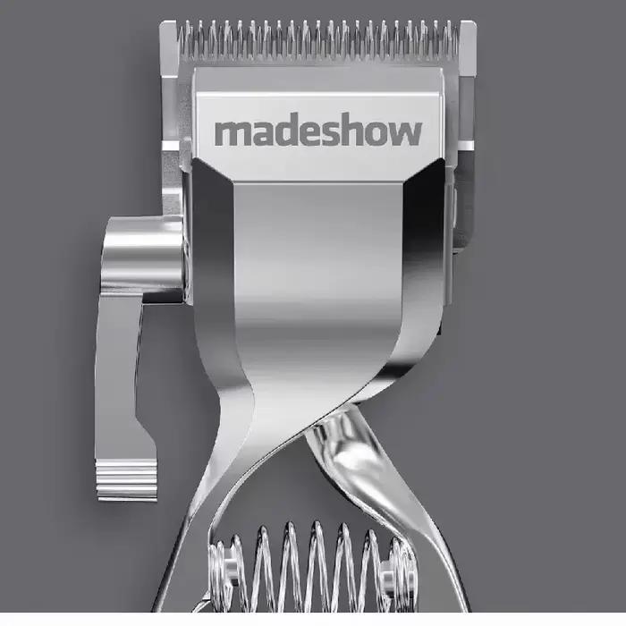 Tondeuse à cheveux manuelle professionnelle, corps entièrement métallique, outils professionnels pour barbier