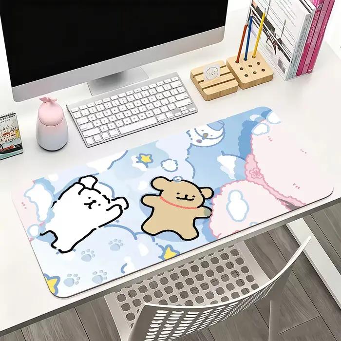 Tapis de souris mignon en forme de chien maltais
