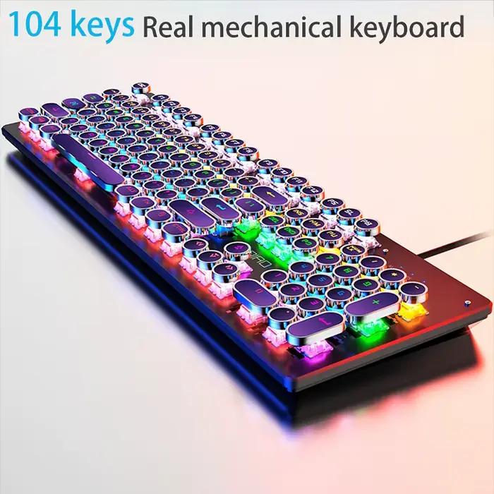 Clavier mécanique rétro Punk
