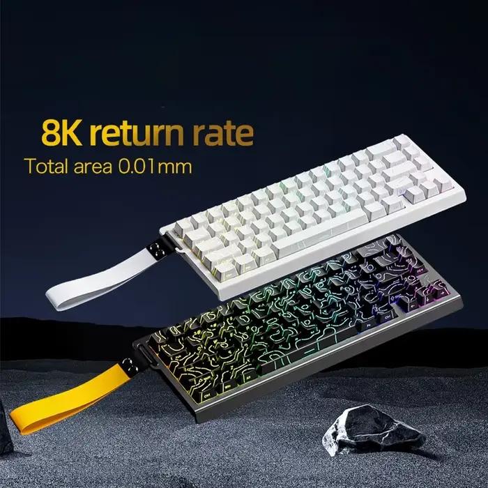 Clavier mécanique magnétique 8K à faible latence pour e-sport