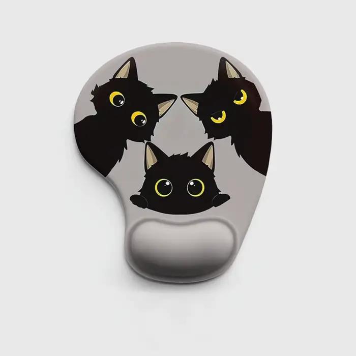 Tapis de souris ergonomique en forme d'animal