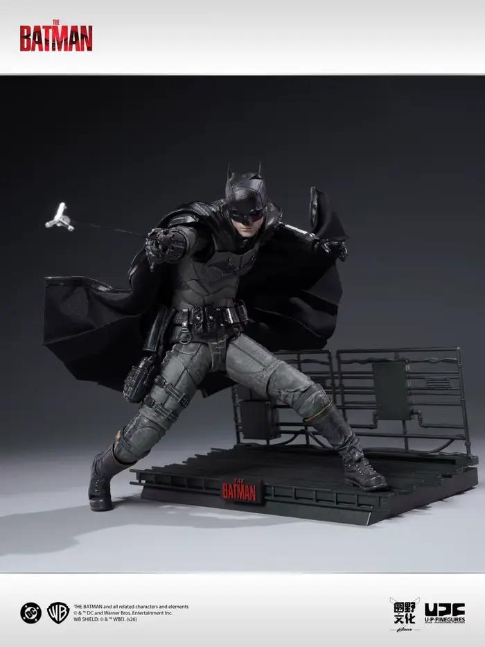 Nouvelle figurine d'action Batman 1/12 UPF LPZZ Studio, modèle de figurine DC Robert Pattinson, statue de collection, jouets cadeaux