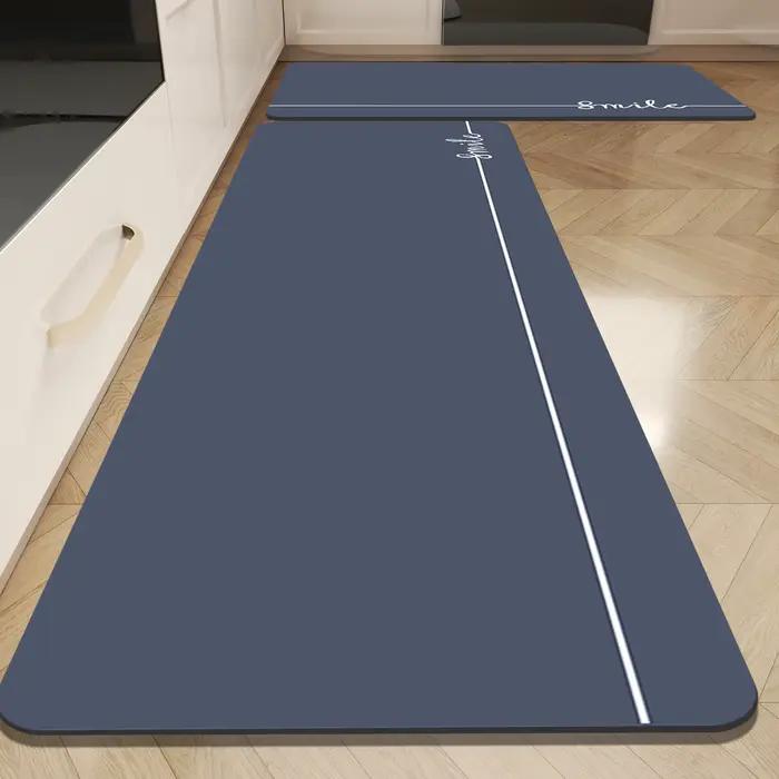 Polymères de sol de cuisine imperméables coordonnants, tapis longue surface, salon, couloir, lavable, HODoorvirus