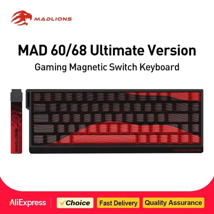 FGG MADLION MAD 60HE interrupteur magnétique clavier mécanique