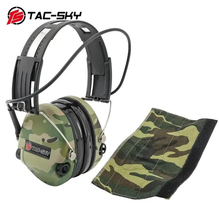 SKY Sordin Supreme Pro tactique Silicone cache-oreilles Protection auditive électronique casque de tir camouflage MC