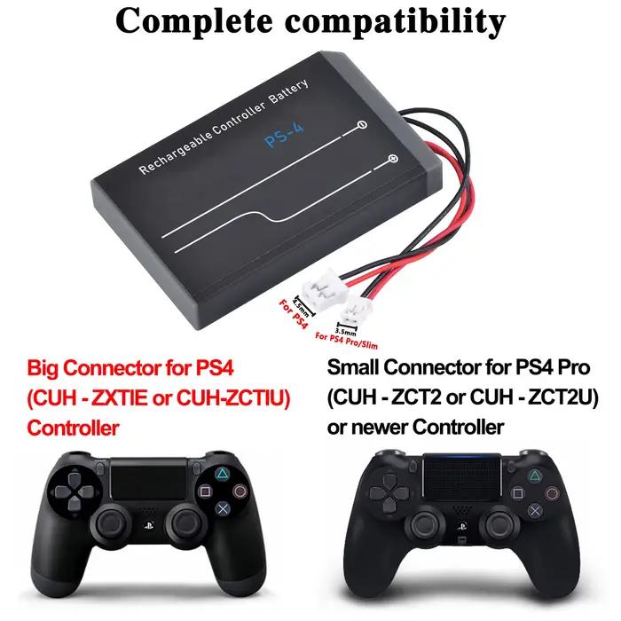 2000mAh PS4 Contrôleur Batterie pour Sony PlayStation 4 PS4 Pro DualShock4 KCR1410 LIP1522 CUH-ZCT1E CUH-ZCT2 Sans Fil