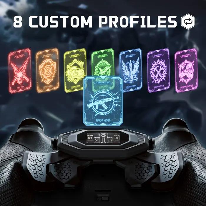 EXtremeRate pour contrôleur PS5 Edge BEYOND Kit de palettes arrière
