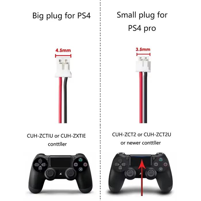 Batterie de contrôleur PS4 pour Sony PlayStation 4 DualShock4 V1 V2 KCR1410 LIP1522 CUH-ZCT2 CUH-ZCT1E