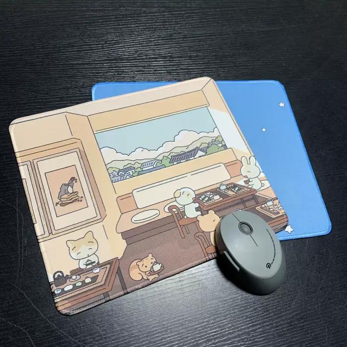 Petit tapis de souris vert