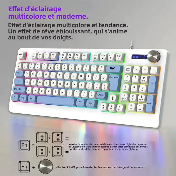 Clavier de jeu filaire 93 touches