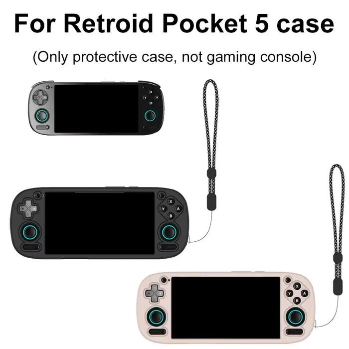 Coque en silicone pour console de jeu Retroid Pocket 5