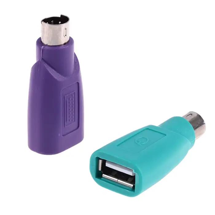 Convertisseur de clavier et souris violet + vert de haute qualité