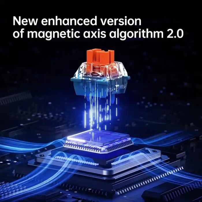 MCHOSE ACE68 clavier magnétique filaire mécanique ACE60 Pro pour les jeux 0.01mm RapidTrigg 8000Hz SOCD/Rs 0.125ms 128K taux d'échantillonnage