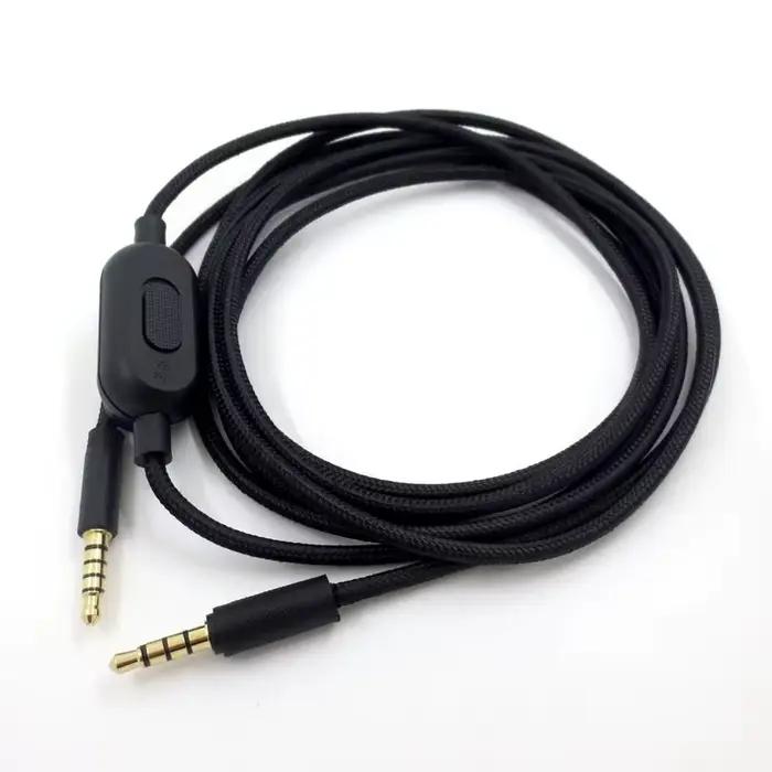 Câble de casque de jeu tissé