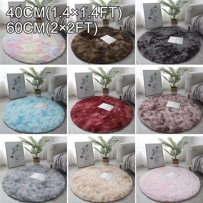Tapis rond Shaggy circulaire