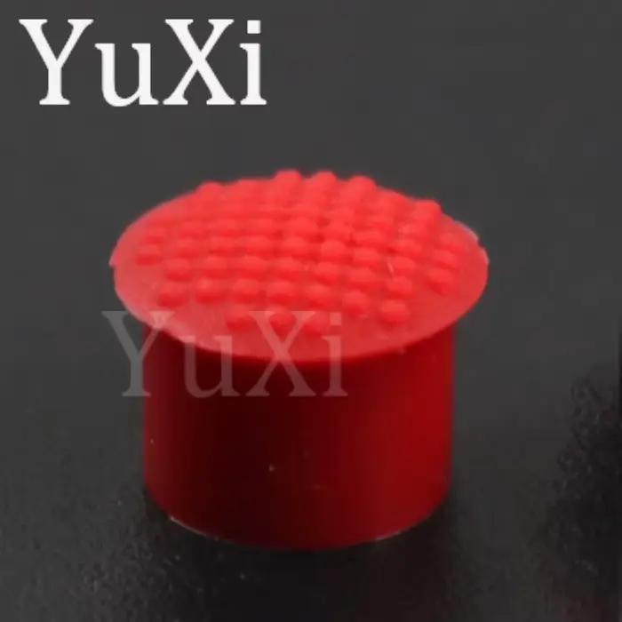 Capuchon de bouton en caoutchouc rouge pour pointeur d'ordinateur portable
