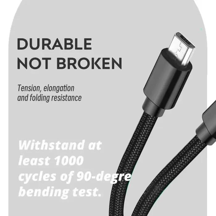 DATA FROG 1M 2M 3M câble de données de charge pour contrôleur PS4