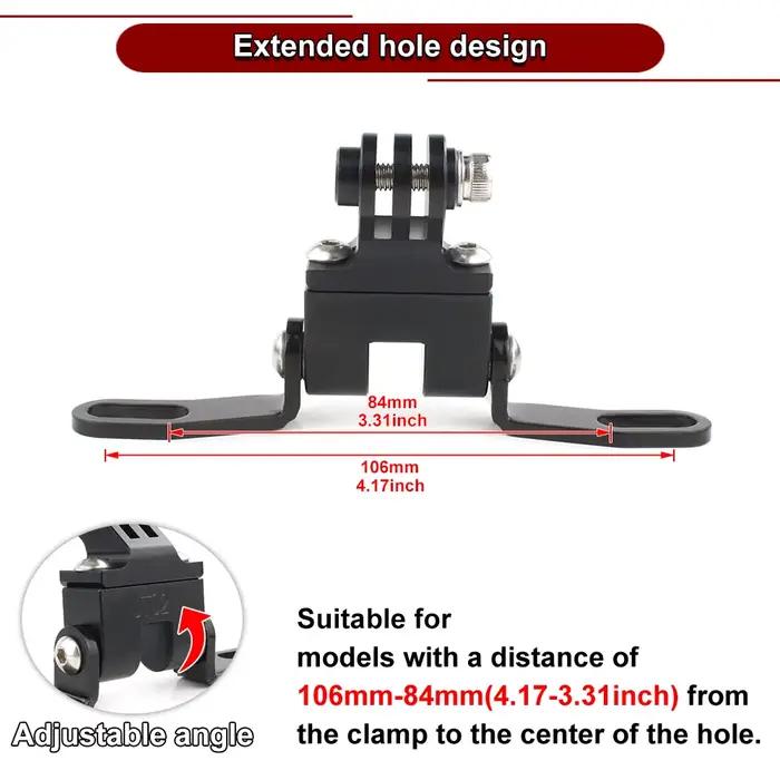 Fit pour SUZUKI SV1000 GSX-S750 GSX 1000S Katana DR-Z400SM v-strom 250 650 DL1000 Moto GPS Guidon Pince Navigation Mount