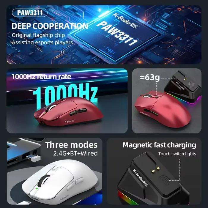 Souris sans fil multicolore KS X11