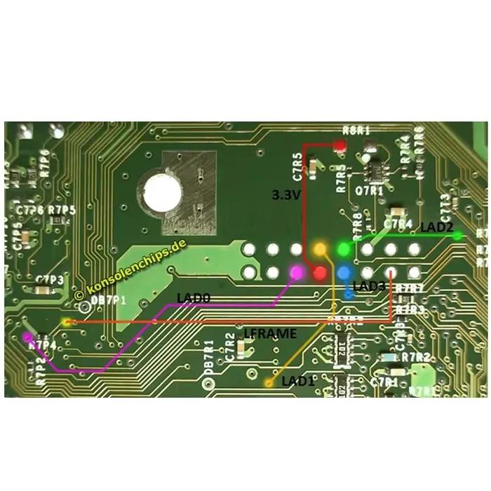Nouveau ModXo pour adaptateur de Modchip Xbox Original configné PromethOS 1.5.0 cérbios de chargement 2.32udma2 remplacer Openxenium