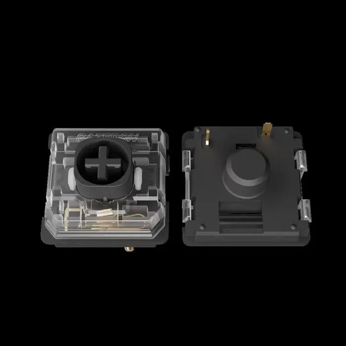 Interrupteurs mécaniques GATERON KS-33 Low Profile 2.0 silencieux blancs