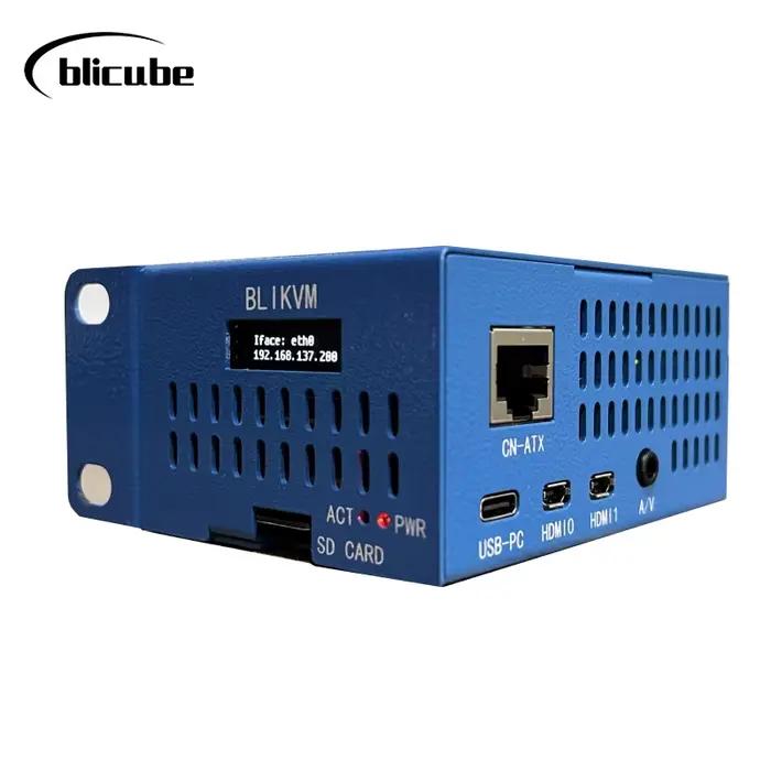 PiKVM v3 BliKVM HAT "KVM sur IP" Raspberry Pi 4b PoE HDMI CSI