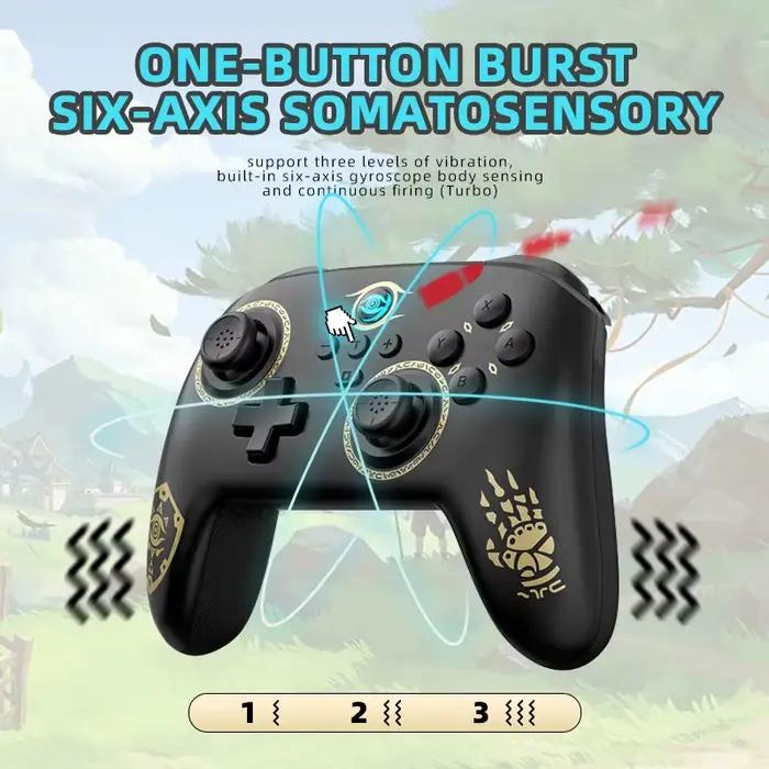 Manette de jeu sans fil Switch Pro