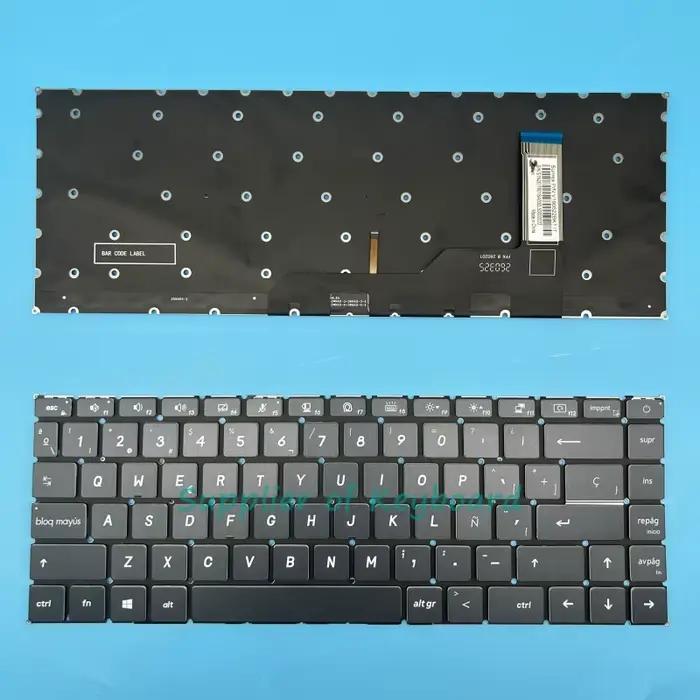 Nouveau clavier anglais/russe/italien/espagnol/français/arabe pour ordinateur portable MSI Prestige 15 A10SC MS-16S3 rétroéclairé