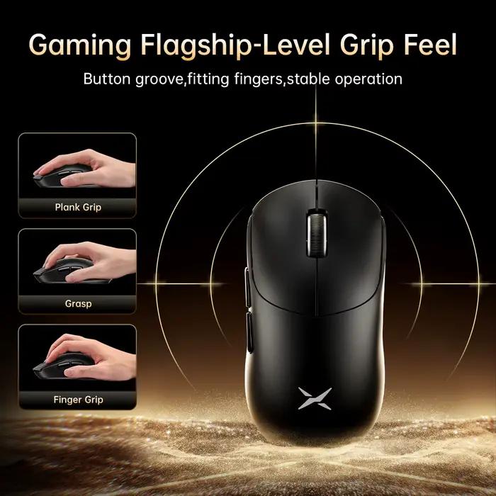 Souris de jeu sans fil Delux M400
