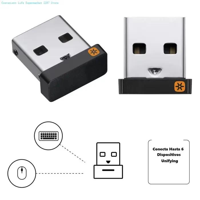 Adaptateur récepteur USB sans fil à 6 canaux