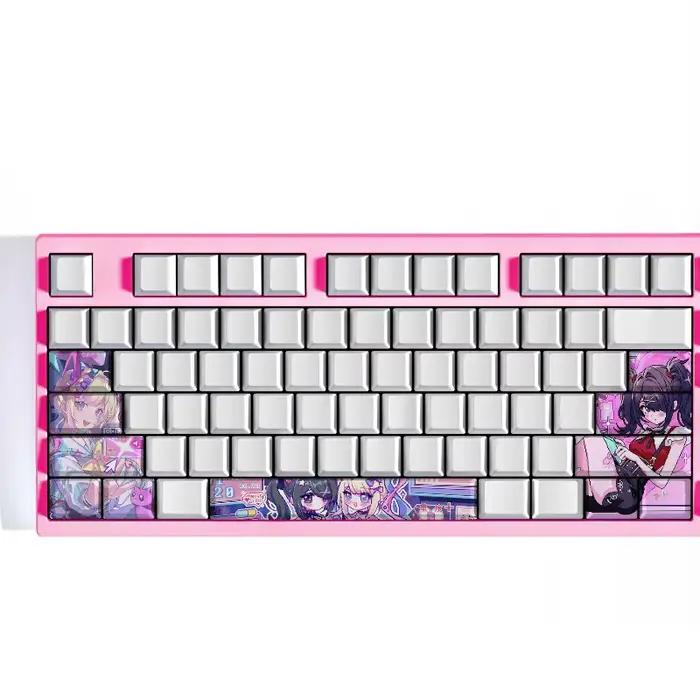 Needy Streamer Overload Keycaps Anime pour Clavier Mécanique