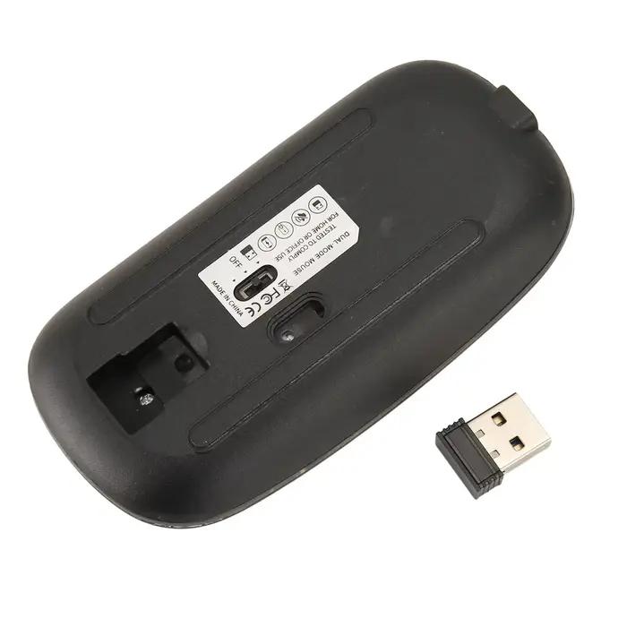 【Nouveau】 ensemble clavier et souris sans fil Rechargeable rétro 2.4G sans fil Bluetooth
