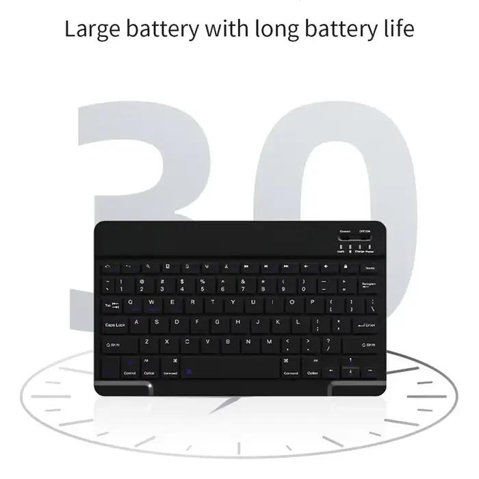 EMTRA Bluetooth clavier sans fil souris pour IOS Android Windows tablette pour IPad Air Mini Pro français arabe hébreu