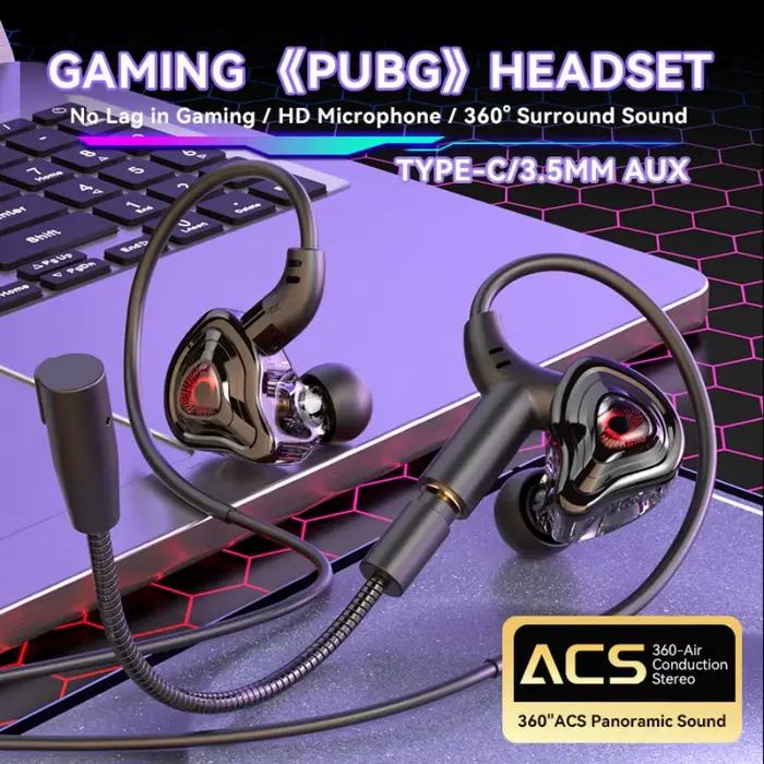 Casque de jeu avec interface 3