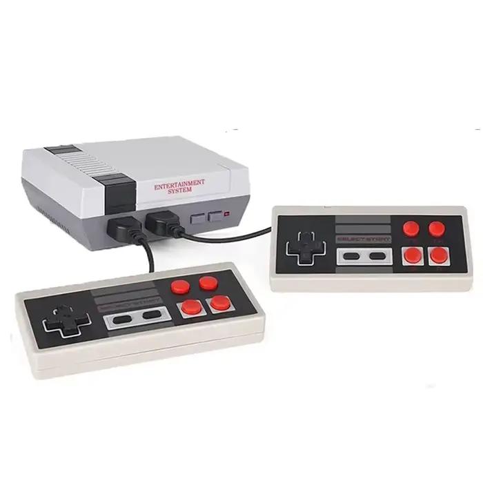 Manette de jeu à 4 boutons pour consoles de jeux vidéo rétro 8 bits