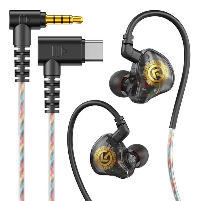 Écouteurs intra-auriculaires filaires de Type C
