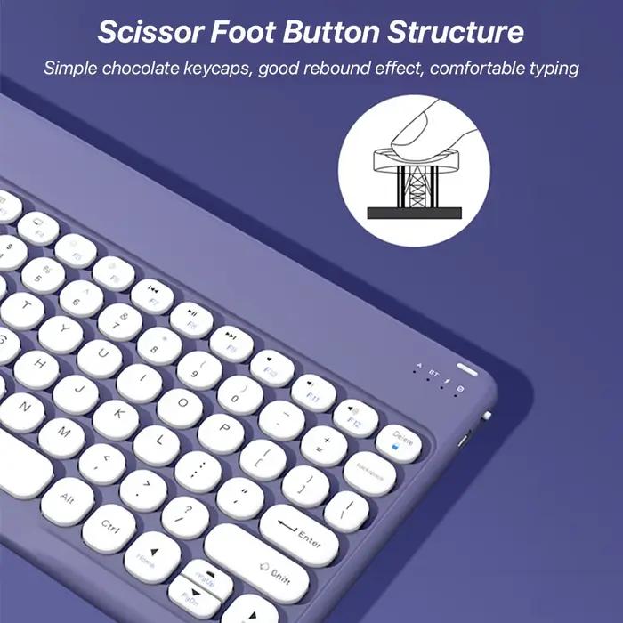 Clavier et souris sans fil pour Apple Samsung