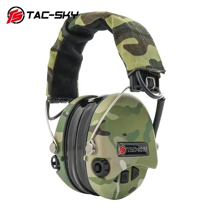 SKY Sordin Supreme Pro tactique Silicone cache-oreilles Protection auditive électronique casque de tir camouflage MC