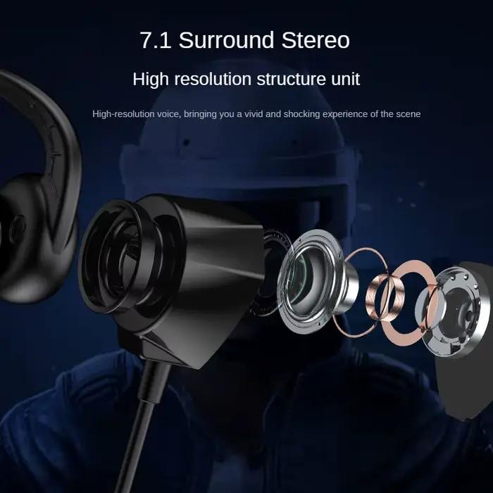 Casque de jeu filaire avec iler