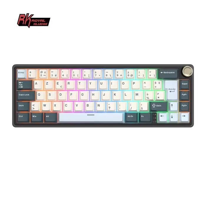 Royal Kludge-Clavier de jeu mécanique filaire