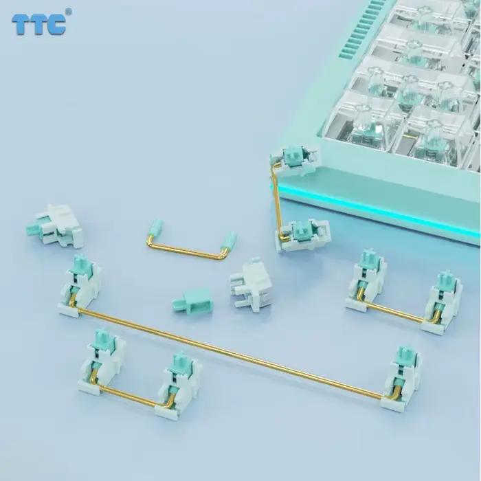 Stabilisateurs de clavier mécanique personnalisés TTC à montage sur plaque
