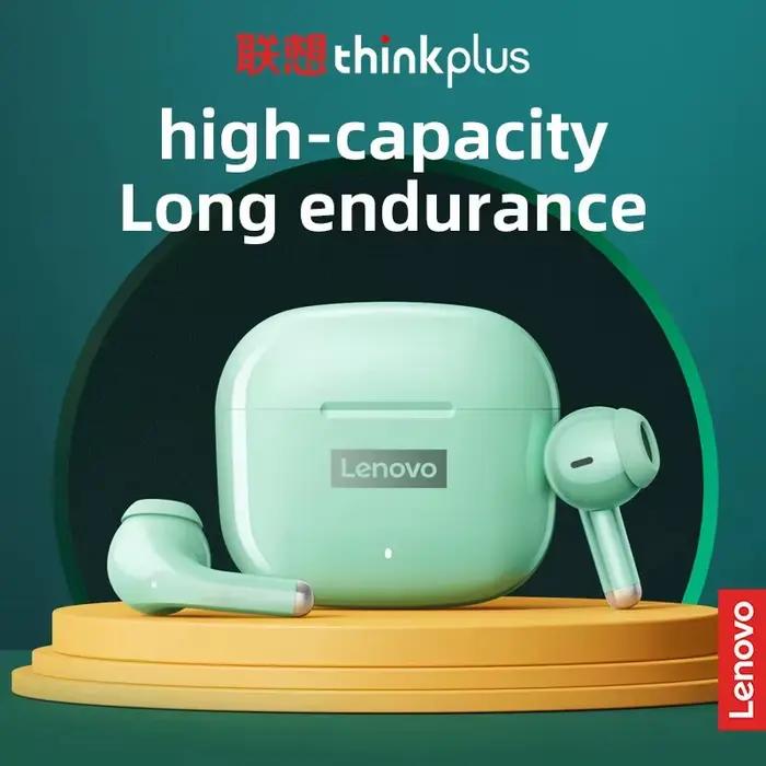 Écouteurs sans fil Lenovo LP40 Pro Bluetooth 5.4 TWS Hifi Stéréo pour Gaming et Sport avec Contrôle Tactile et Appel HD avec Micro