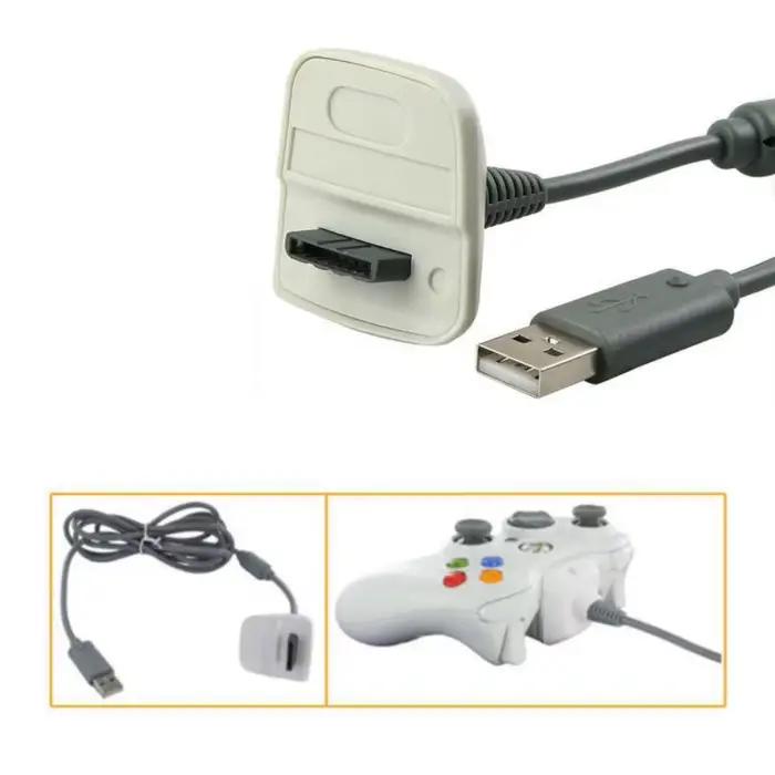 Pour Xboxes 360 contrôleur sans fil câble de Charge USB cordon
