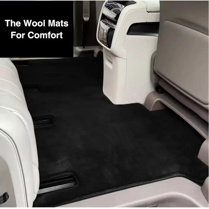 Tapis de sol de voiture pour BMW série 3 E90 E91 2005 ~ 2011, en flanelle résistante à la saleté, couvre-pieds de luxe, accessoires automobiles