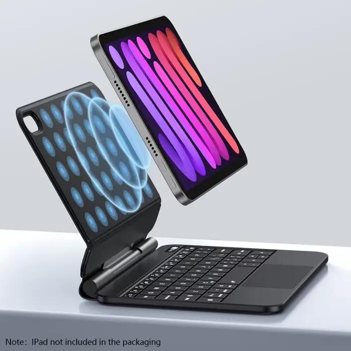 Clavier rétroéclairé Magic Keyboard avec pavé tactile pour iPad Mini 6ème et 7ème génération